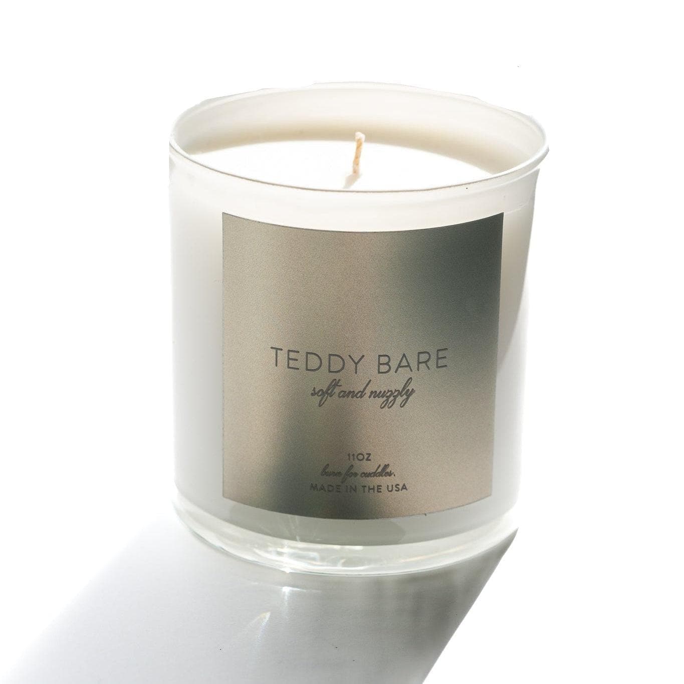 Teddy scented teddy bear candles – Pétale de cire