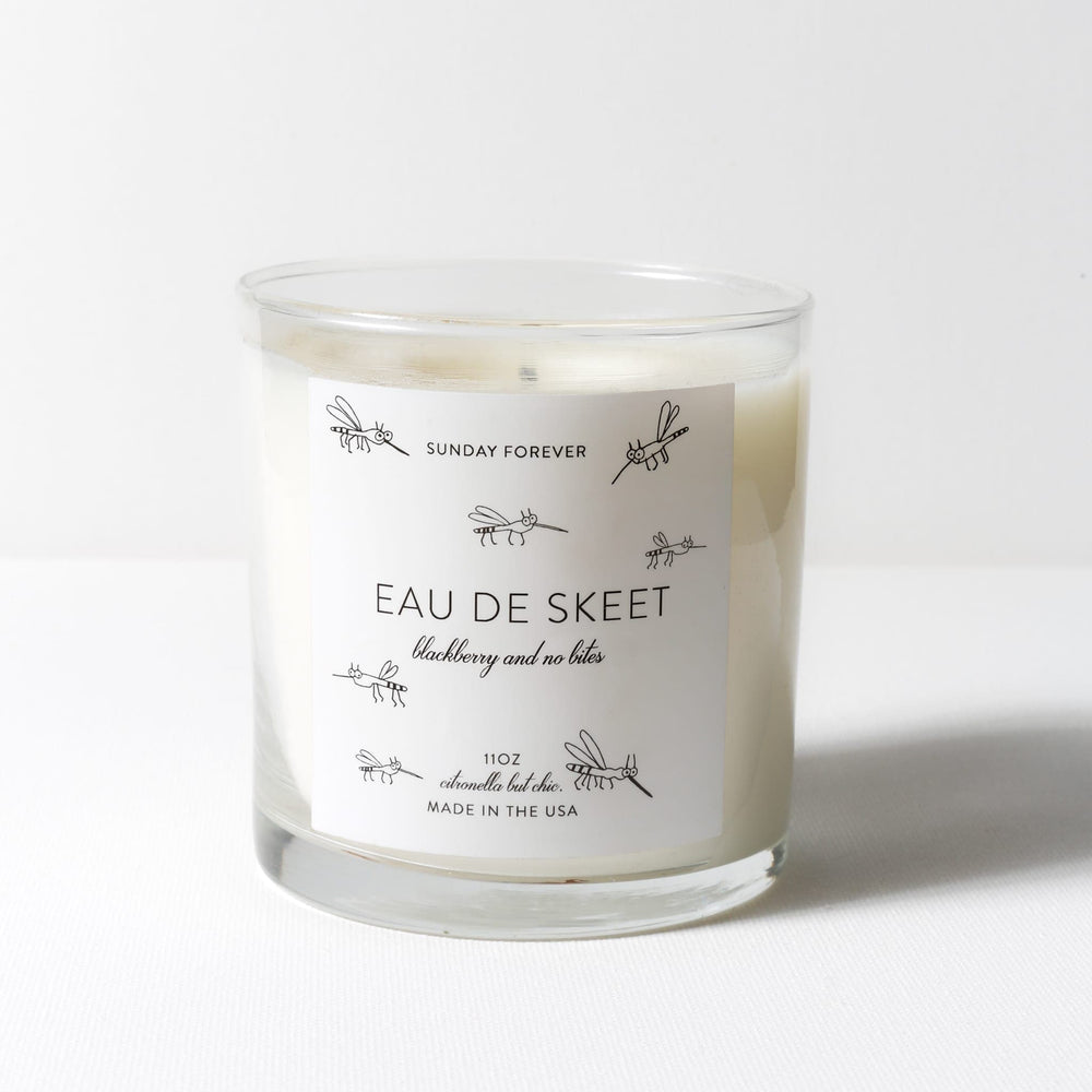 Sunday Forever CANDLES Eau de Skeet Citronella Luxury CandleEau de Skeet Luxury Candle | Blackberry Citronella | Sunday ForeverSunday Forever NYC