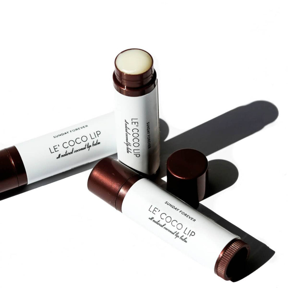 
                      
                        Sunday Forever Lip Balms Le' COCO Coconut Lip BalmLe' COCO Coconut Lip BalmSunday Forever NYC
                      
                    