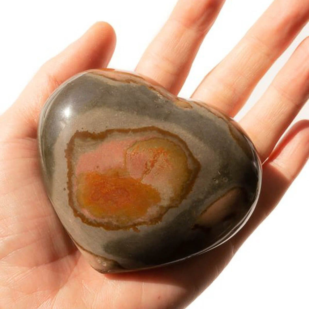 Mega Jasper Heart Stone - Sunday Forever