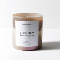 Sunday Forever Candle Smokeshow Luxury Candle with Blonde Woods and Whipped MuskSmokeshow Luxury Candle | White Woods & Whipped Musk | Sunday ForeverSunday Forever NYC